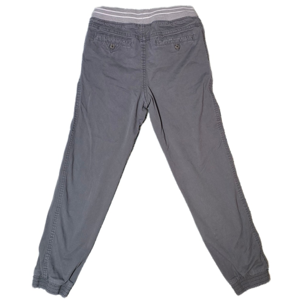 Cat Jack Kids‎ Jogger Pants Gray Elastic Waist Drawstring Cuffed Size 12 (AE) - Picture 2 of 5